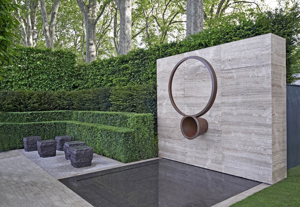 Modern Garden Design Water Feature