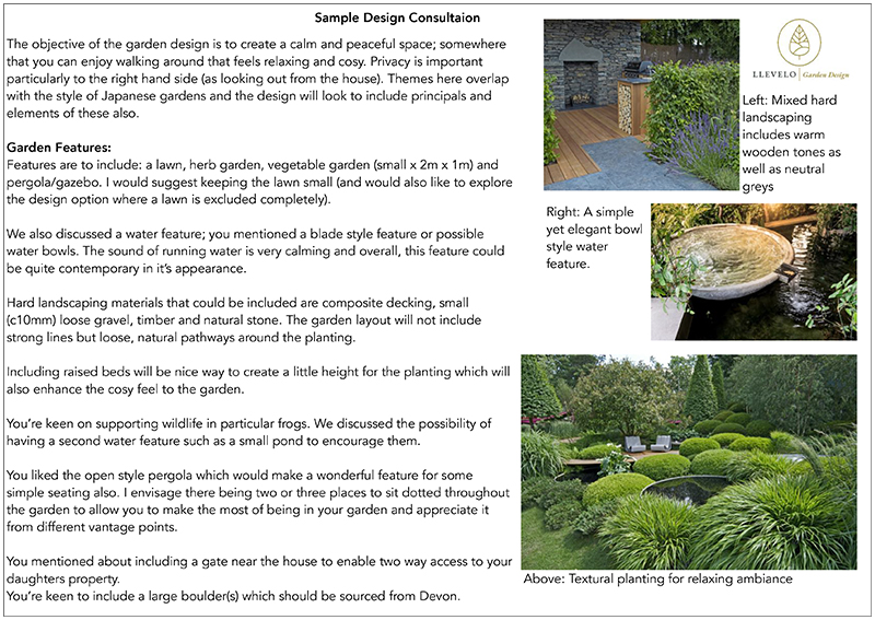 Garden Design Consultant